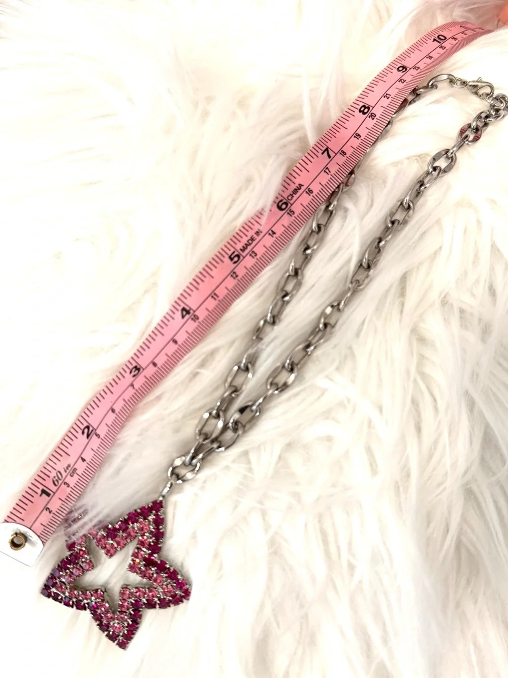 Tarina Tarantino Pink Vintage Star Necklace - Women's Jewelry